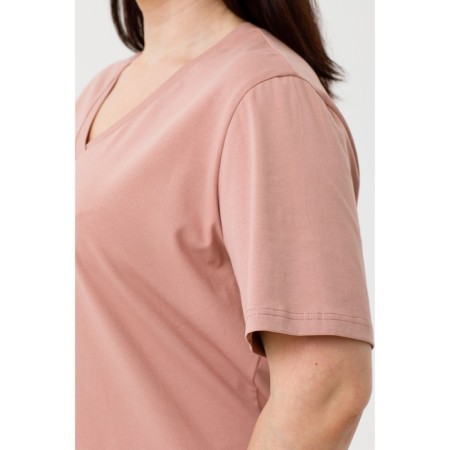 Female T -shirt, size 68, powder color-4