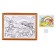 Set for creativity: engraving and coloring voluminous from plastic "Funny animals"
