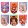 Magnetic bookmarks 6 pieces Neko Girl’s