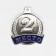 Medal prize 055 diam. 4.5 cm. 2 place. Color ser. Without a tape