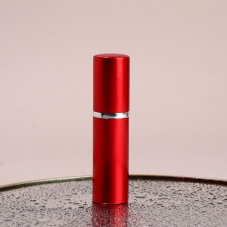 Perfume bottle, with a spray, 10 ml, red color-4