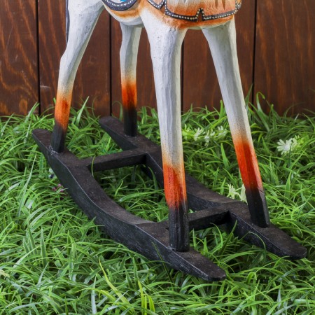 Souvenir tree "Horse rocking" 40x13x43 cm-6