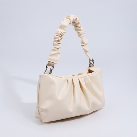 Baget bag with zipper, dairy color-1
