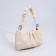 Baget bag with zipper, dairy color
