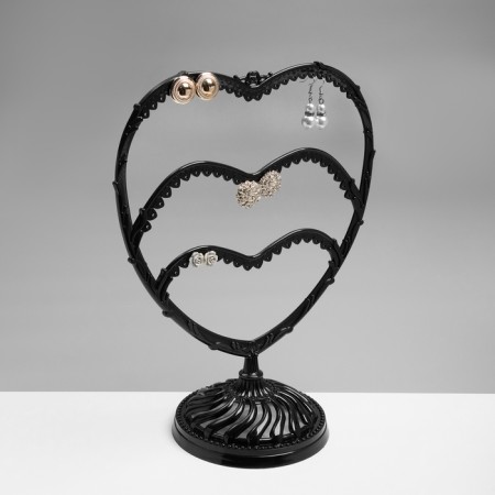 Star for jewelry "Heart", 31 place, 13.5 × 24 × 30 cm, black color-2