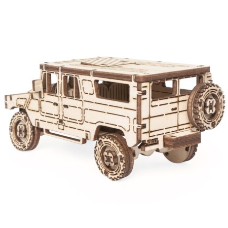 Testament model of wood - SUV Jeep "Typhoon"-1