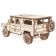 Testament model of wood - SUV Jeep "Typhoon"