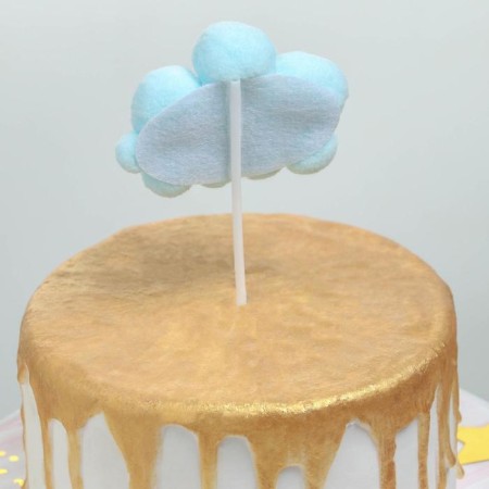 Topper for the cake "Cloud", 17 × 9 cm, color mix-3