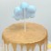 Topper for the cake "Cloud", 17 × 9 cm, color mix