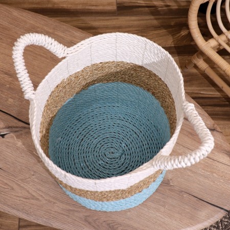 Wicker basket 30x30x40 cm-6