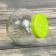 A set of glass cans for bulk products "Chamomile", 200 ml, 2 pcs, color mix