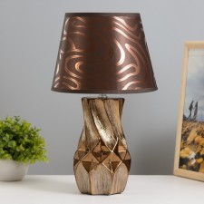 E14 40W chocolate 22.5x22.5x38cm RISALUX desktop lamp E14