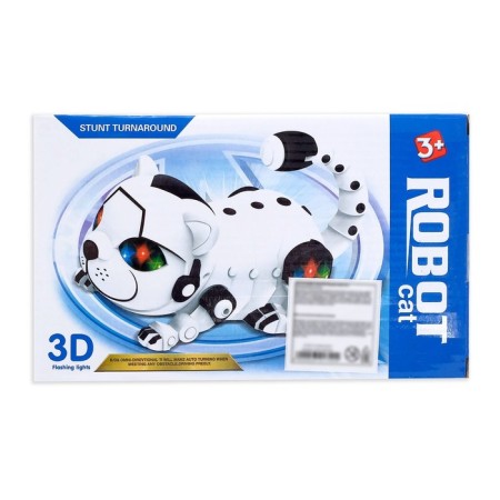 A cat-toy "cat", works on batteries, light and sound effects, mix-4