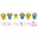 Printing color "CMail", set of 6 pcs., Stamping pillow