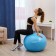 Fitball ONLYTOP, D = 85 cm, 1400 g, anti -wings, blue color
