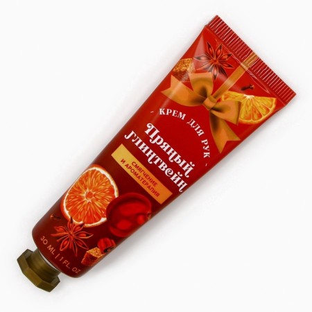 Gift set of cosmetics "New Year's aromas", hand cream, 3 x 30 ml, New Year-7