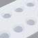 Box for growing green onions, 29 × 16 × 8.5 cm, 2.5 l, 10 holes, white, Greengo