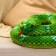 Soft toy "Snake", 40 cm/200 cm, green color