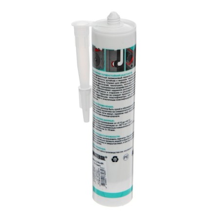Sealant Mastersil Motor, silicone, heat -resistant +250C, red, 310 ml-1