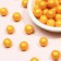 Sprinking confectionery with a soft center "Pearls" gold 12-13 mm 50 g