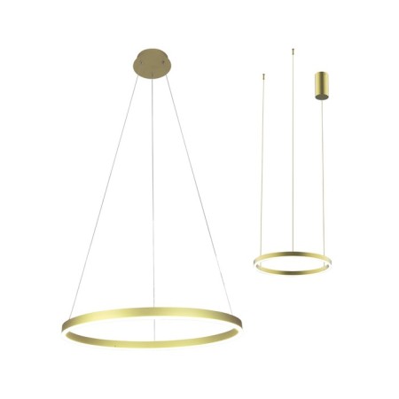 Suspension "Thor", size 60x60x150 cm, 36W, LED, 3000K
