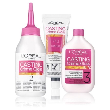 L’Oreal Casting Creme Gloss Hair Extension Painting, without ammonia, shade 323 black chocolate-2