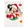 Interior sticker "Happy New Year!", Mickey Mouse