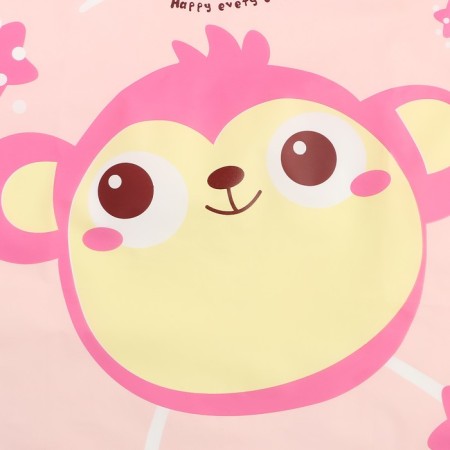 Set of children for creativity saving and I "Monkey" apron 39x50 cm and sleeves-4