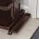 Shelf for shoes with a spoon, 5 tiers, 50 × 32.5 × 91 cm, brown color