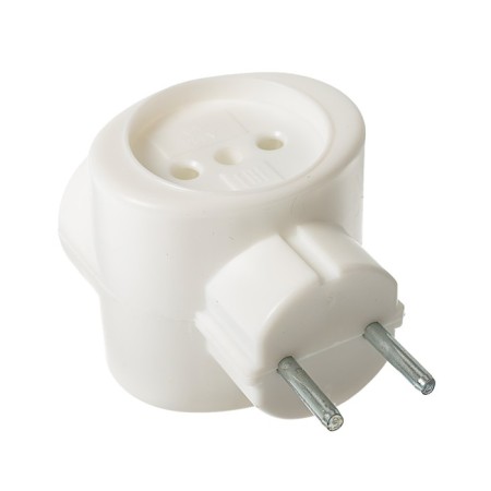 Tip electric rexant, 6 a, without salary, bimetall, white
