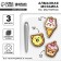 Diamond mosaic on a wooden magnet for children "sweets", a set for creativity