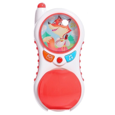 Musical phone number, sound, light, in a package