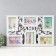 Multipher "Family" in 6 photos, 10x15 cm, plastic, col. white