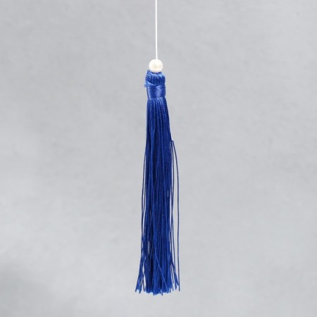 Wind Music Metal "heart" from the evil eye with a brush 3 bells 36 cm-3