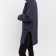Women's jacket with side cuts MIST Size 52-54, blue color