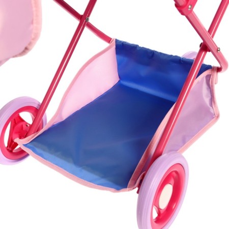Puppet stroller No. 10, blue/lilac color-4