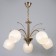 Sonata chandelier 5he27 40W gold 65x65x33-54 Bayerlux