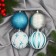 Set of balls plastic D-8 cm, 4 pcs "Agnet" patterns, mix