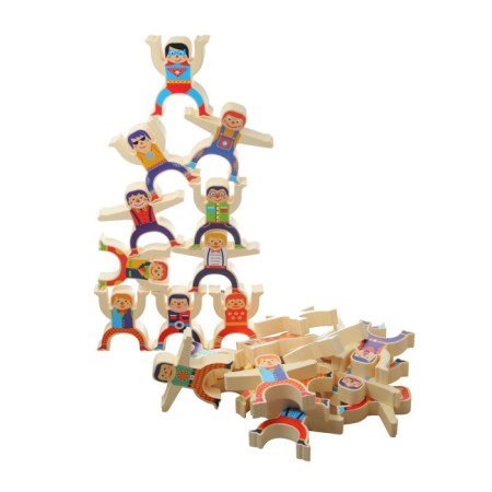 Acrobat table game, Baby Toys Games series, 24 pieces-2