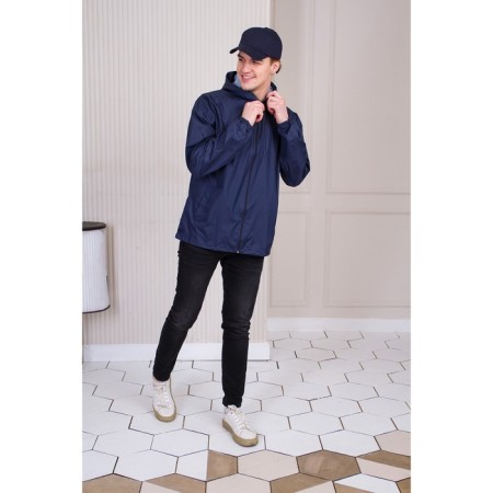 Vetrovka unisex, size 54, dark blue color-5