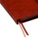 Dated 2025 diary, A5, 176 sheets of Escalada, a solid cover made of artificial leather, pancake embossing, lies, cream block 70 g/m2, brown