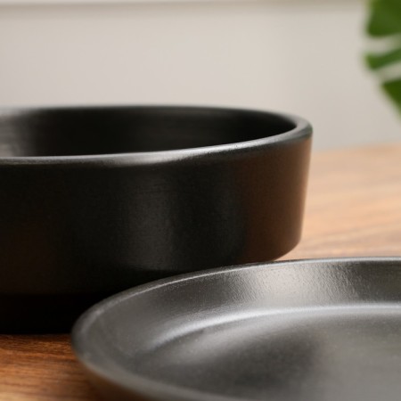 Pot of the Bonsian "OGMA" Black, 2 l-2
