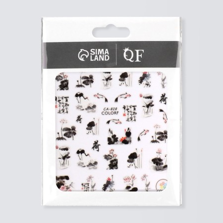 Nail stickers 10.2*8cm Japanese style CA-828 CAP CAF-2