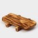 Defense board for feeding on the legs in firing Wild Kitchen, 31 × 14.5 × 7 cm, a solid massif of the cedar