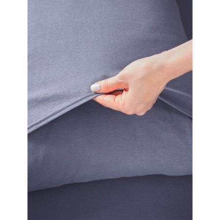 Gray sheet on Gray, size 160x200x20 cm-11