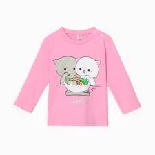 Longslit for a girl, pink color, height 98 cm