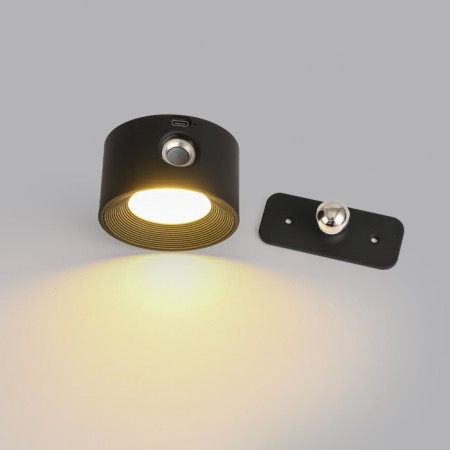 Bra Lumion. Yuma, 3W, LED, 45x95x77 mm, black color-1