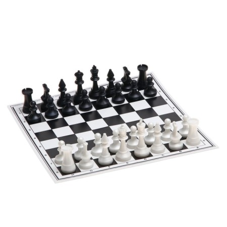 Board game 6 in 1 "On the road": chess, lotto, domino, checkers, cards 54 pcs, bones-1