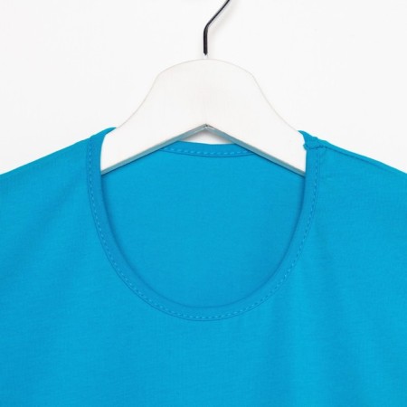 Female T -shirt, turquoise color, size 44-3