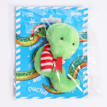 Soft toy of "long holidays", snake, for the New Year-5